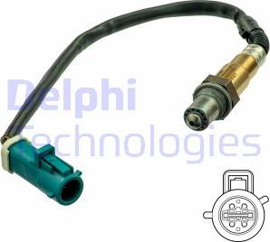 Delphi ES21095-12B1 - Sonda Lambda aaoparts.ro