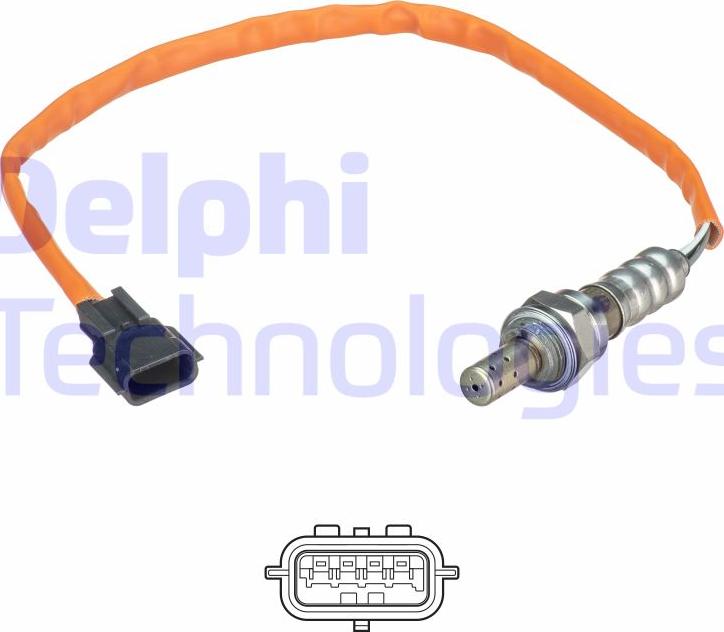 Delphi ES21059-12B1 - Sonda Lambda aaoparts.ro
