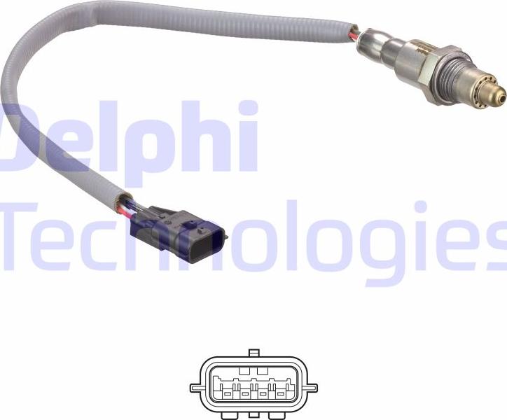 Delphi ES21169-12B1 - Sonda Lambda aaoparts.ro