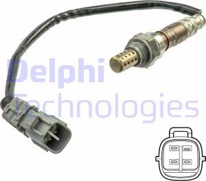 Delphi ES21107-12B1 - Sonda Lambda aaoparts.ro