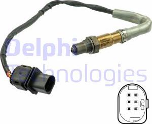 Delphi ES21124-12B1 - Sonda Lambda aaoparts.ro