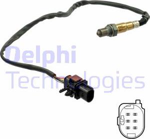 Delphi ES21171-12B1 - Sonda Lambda aaoparts.ro