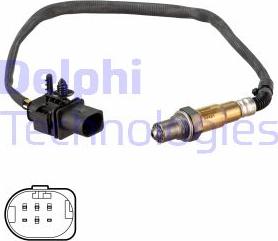 Delphi ES21355-12B1 - Sonda Lambda aaoparts.ro