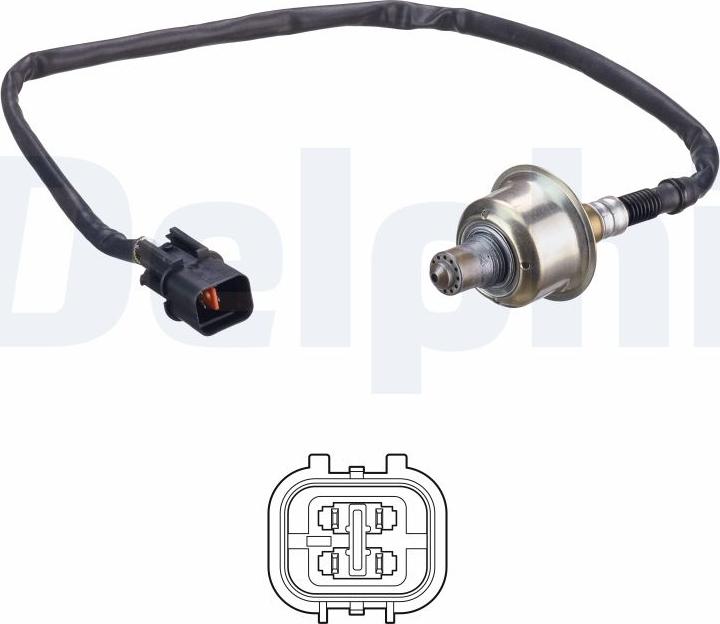 Delphi ES21317-12B1 - Sonda Lambda aaoparts.ro