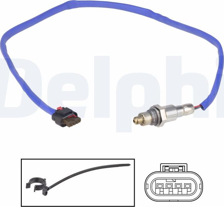 Delphi ES21381-12B1 - Sonda Lambda aaoparts.ro