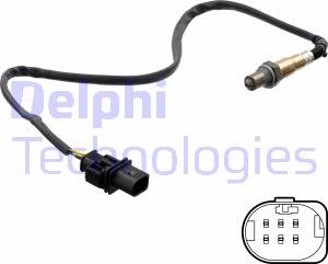 Delphi ES21322-12B1 - Sonda Lambda aaoparts.ro