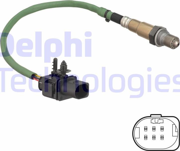 Delphi ES21269-12B1 - Sonda Lambda aaoparts.ro