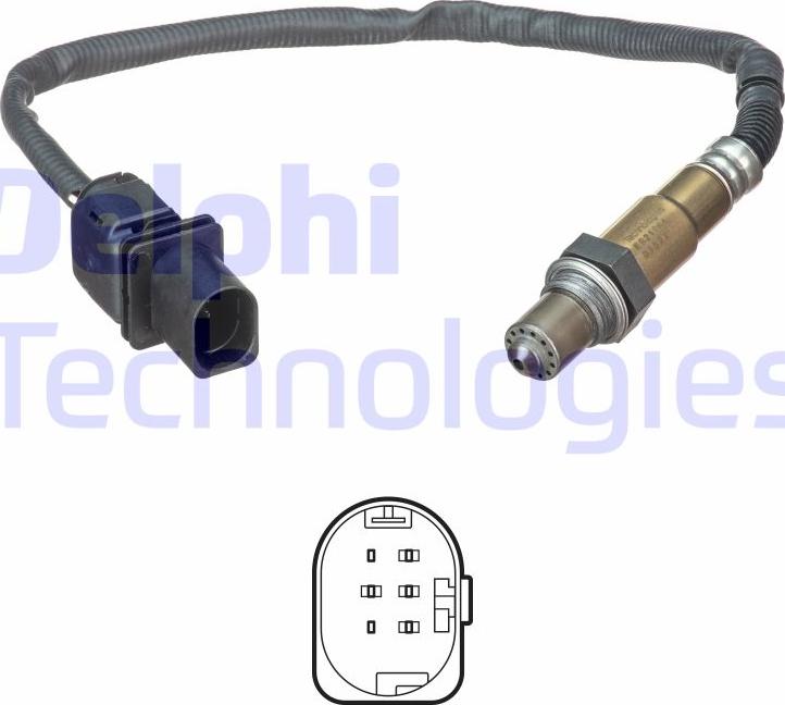 Delphi ES21264-12B1 - Sonda Lambda aaoparts.ro