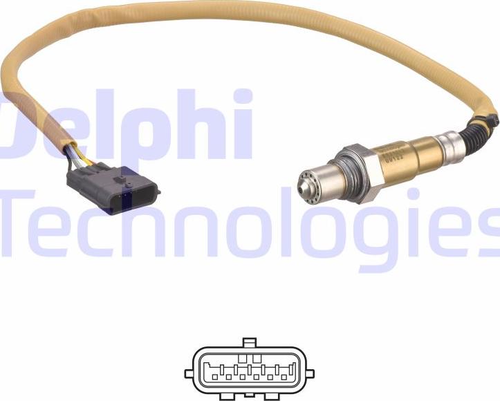 Delphi ES21213-12B1 - Sonda Lambda aaoparts.ro