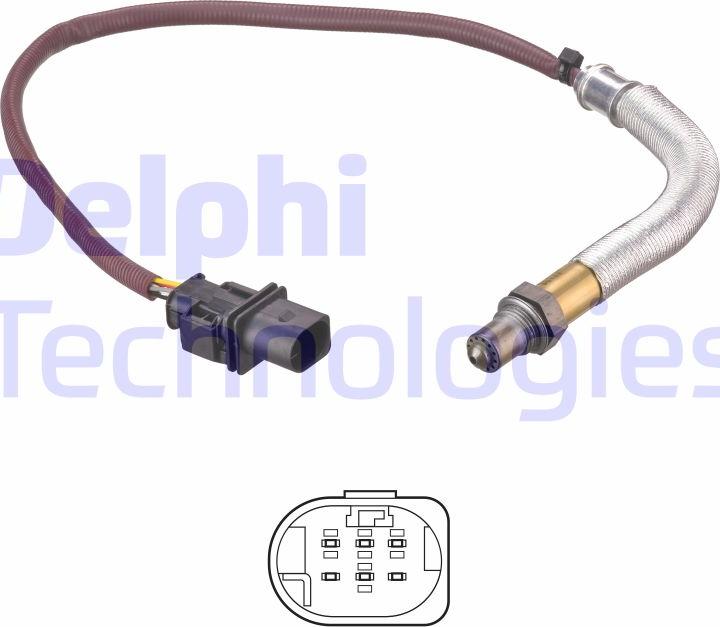 Delphi ES21238-12B1 - Sonda Lambda aaoparts.ro