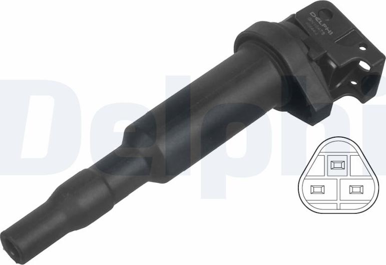 Delphi GN10475-19B1 - Bobina de inductie aaoparts.ro
