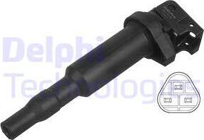 Delphi GN10475-17B1 - Bobina de inductie aaoparts.ro