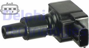 Delphi GN10508-12B1 - Bobina de inductie aaoparts.ro