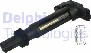 Delphi GN10584-12B1 - Bobina de inductie aaoparts.ro