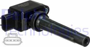 Delphi GN10625-17B1 - Bobina de inductie aaoparts.ro