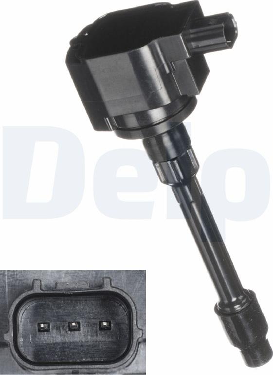 Delphi GN10886-18B1 - Bobina de inductie aaoparts.ro