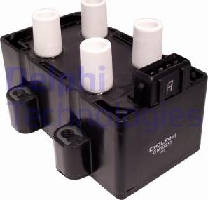 Delphi GN10257-12B1 - Bobina de inductie aaoparts.ro