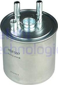 Delphi HDF597 - Filtru combustibil aaoparts.ro