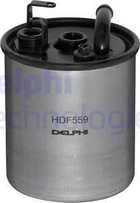 Delphi HDF559 - Filtru combustibil aaoparts.ro