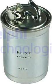 Delphi HDF516 - Filtru combustibil aaoparts.ro