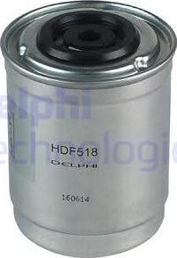 Delphi HDF518 - Filtru combustibil aaoparts.ro