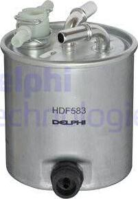 Delphi HDF583 - Filtru combustibil aaoparts.ro