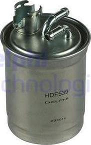 Delphi HDF539 - Filtru combustibil aaoparts.ro