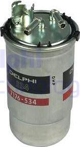 Delphi HDF534 - Filtru combustibil aaoparts.ro