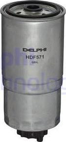 Delphi HDF571 - Filtru combustibil aaoparts.ro