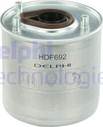 Delphi HDF692 - Filtru combustibil aaoparts.ro