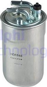 Delphi HDF648 - Filtru combustibil aaoparts.ro