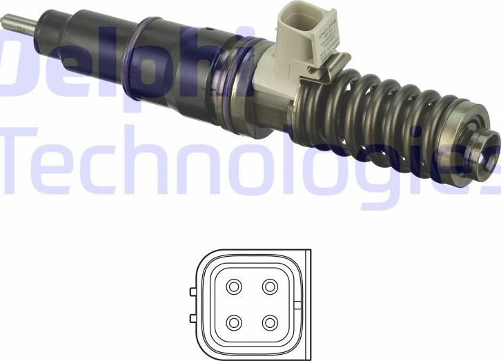 Delphi HRE283 - Portinjector aaoparts.ro