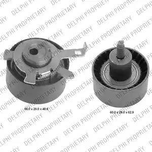 Delphi KDB408 - Set curea de distributie aaoparts.ro