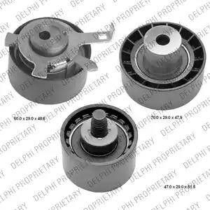 Delphi KDB407 - Set curea de distributie aaoparts.ro