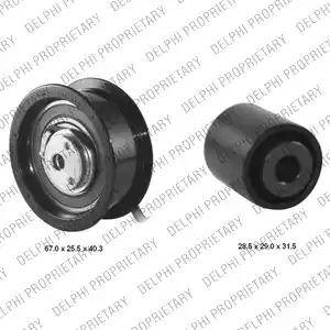Delphi KDB191 - Set curea de distributie aaoparts.ro