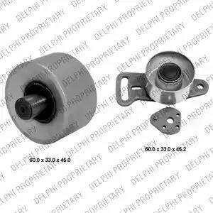 Delphi KDB111 - Set curea de distributie aaoparts.ro