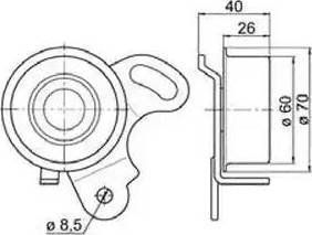 Delphi KDB130 - Set curea de distributie aaoparts.ro