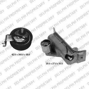 Delphi KDB327 - Set curea de distributie aaoparts.ro