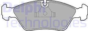 Delphi LP441 - Set placute frana,frana disc aaoparts.ro
