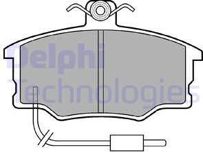 Delphi LP569 - Set placute frana,frana disc aaoparts.ro