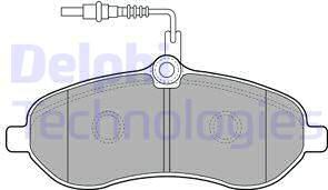 Delphi LP1995 - Set placute frana,frana disc aaoparts.ro