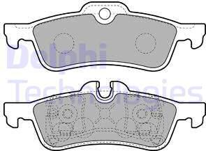 Delphi LP1912 - Set placute frana,frana disc aaoparts.ro