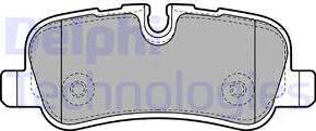 Delphi LP1936 - Set placute frana,frana disc aaoparts.ro