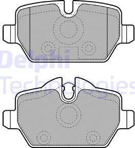 Delphi LP1924 - Set placute frana,frana disc aaoparts.ro