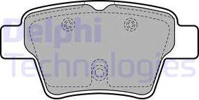 Delphi LP1926 - Set placute frana,frana disc aaoparts.ro