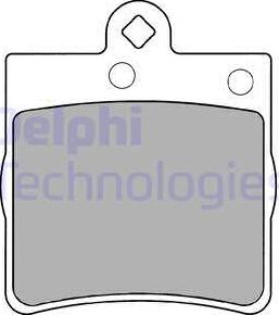 Delphi LP1403 - Set placute frana,frana disc aaoparts.ro