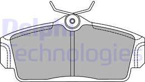 Delphi LP1435 - Set placute frana,frana disc aaoparts.ro