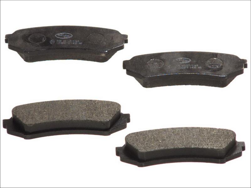 Delphi LP1438 - Set placute frana,frana disc aaoparts.ro