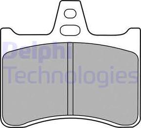 Delphi LP1426 - Set placute frana,frana disc aaoparts.ro