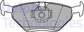 Delphi LP1423 - Set placute frana,frana disc aaoparts.ro